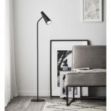 Lampa podłogowa Peak czarna - Markslojd | Skandynawski design