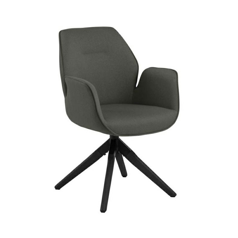 Krzesło obrotowe Actona Aura - Szare, Skandynawski Design