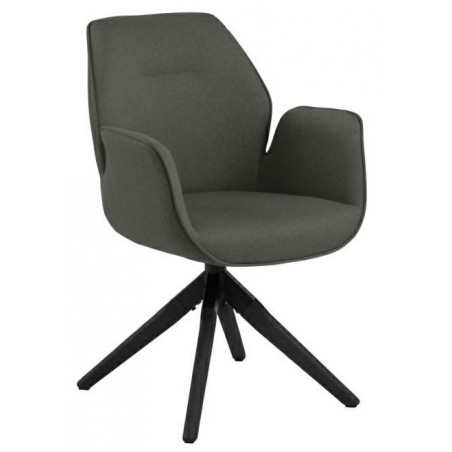 Krzesło obrotowe Actona Aura - Szare, Skandynawski Design
