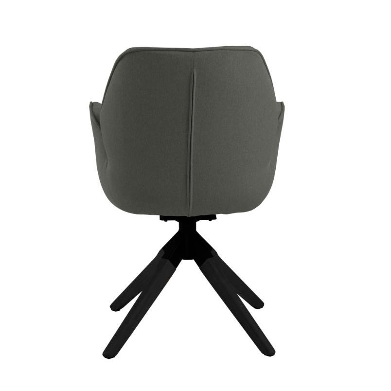 Krzesło obrotowe Actona Aura - Szare, Skandynawski Design