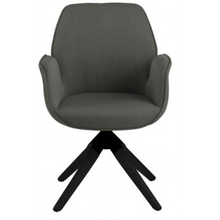 Krzesło obrotowe Actona Aura - Szare, Skandynawski Design