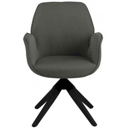 Krzesło obrotowe Actona Aura - Szare, Skandynawski Design