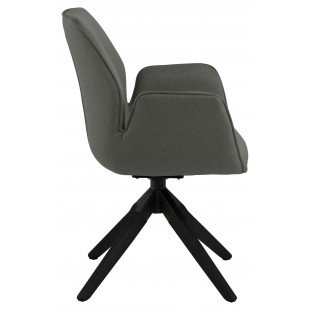 Krzesło obrotowe Actona Aura - Szare, Skandynawski Design