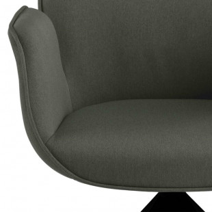 Krzesło obrotowe Actona Aura - Szare, Skandynawski Design