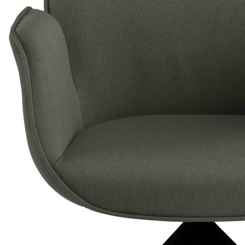Krzesło obrotowe Actona Aura - Szare, Skandynawski Design