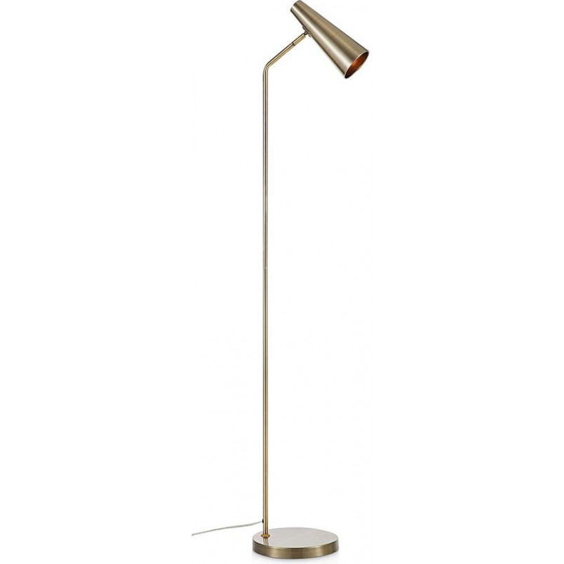 Lampa podłogowa Peak Markslojd - Mosiądz | Retro Design