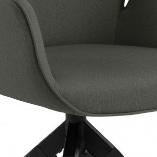 Krzesło obrotowe Actona Aura - Szare, Skandynawski Design