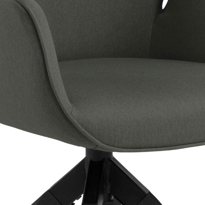 Krzesło obrotowe Actona Aura - Szare, Skandynawski Design