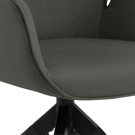 Krzesło obrotowe Actona Aura - Szare, Skandynawski Design