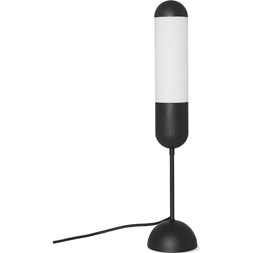 Lampa nocna Funsui Ummo | Design, szkło, drewno | Kup online
