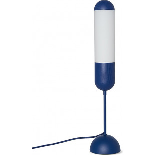 Lampa nocna Funsui Ummo | Niebieska, Szklana | Sklep Lamp