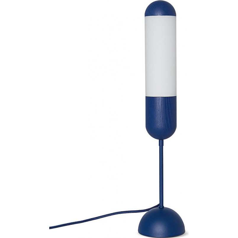Lampa nocna Funsui Ummo | Niebieska, Szklana | Sklep Lamp
