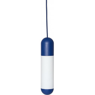Lampa wisząca szklana Funsui | Ummo - Niebieski Design