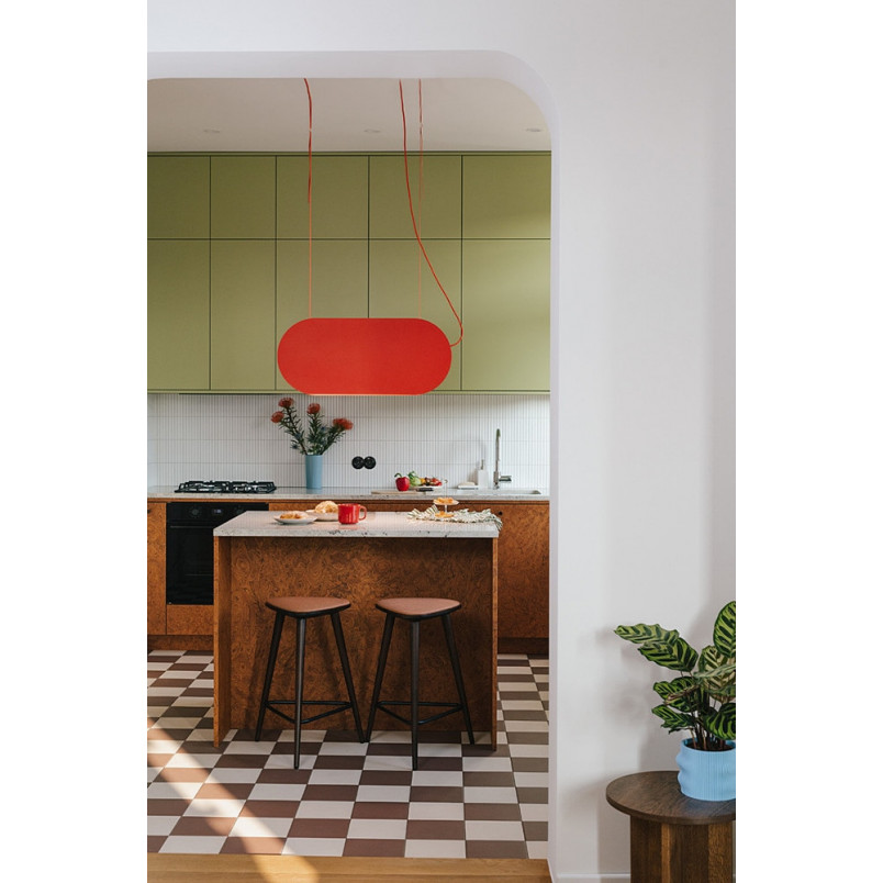 Lampa wisząca Malumi LED 80cm - Ummo | Retro Design
