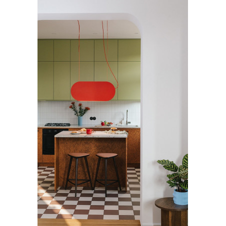 Lampa wisząca Malumi LED 80cm - Ummo | Retro Design