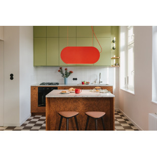 Lampa wisząca Malumi LED 80cm - Ummo | Retro Design