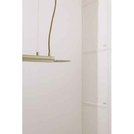 Lampa wisząca Senkei C LED - Ummo | Zielona, 138cm
