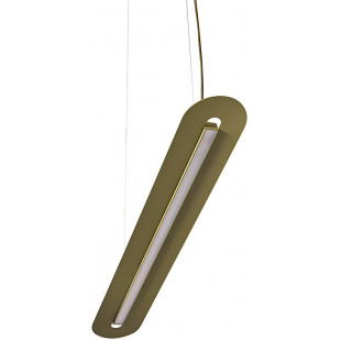 Lampa wisząca Senkei C LED - Ummo | Zielona, 138cm