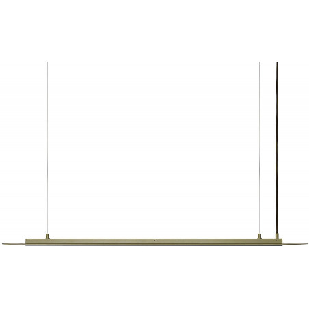 Lampa wisząca Senkei C LED - Ummo | Zielona, 138cm