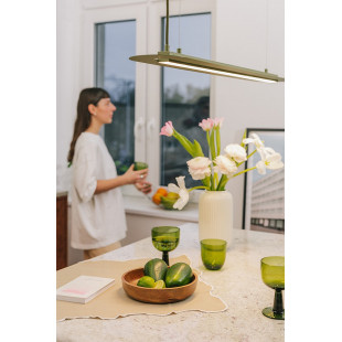 Lampa wisząca Senkei A LED - Zielona, 98,4cm | Ummo