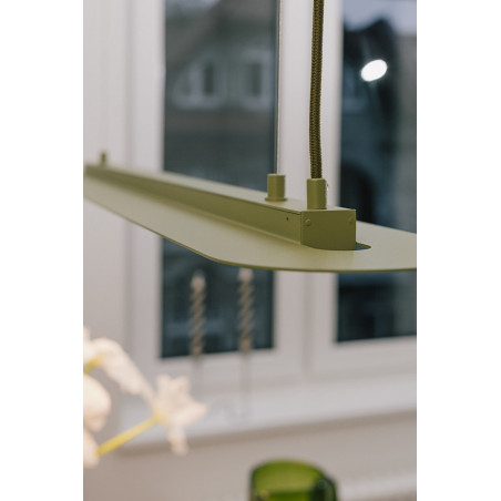 Lampa wisząca Senkei A LED - Zielona, 98,4cm | Ummo
