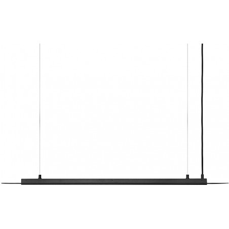 Lampa wisząca LED Senkei B - czarna, 118,4cm | Ummo