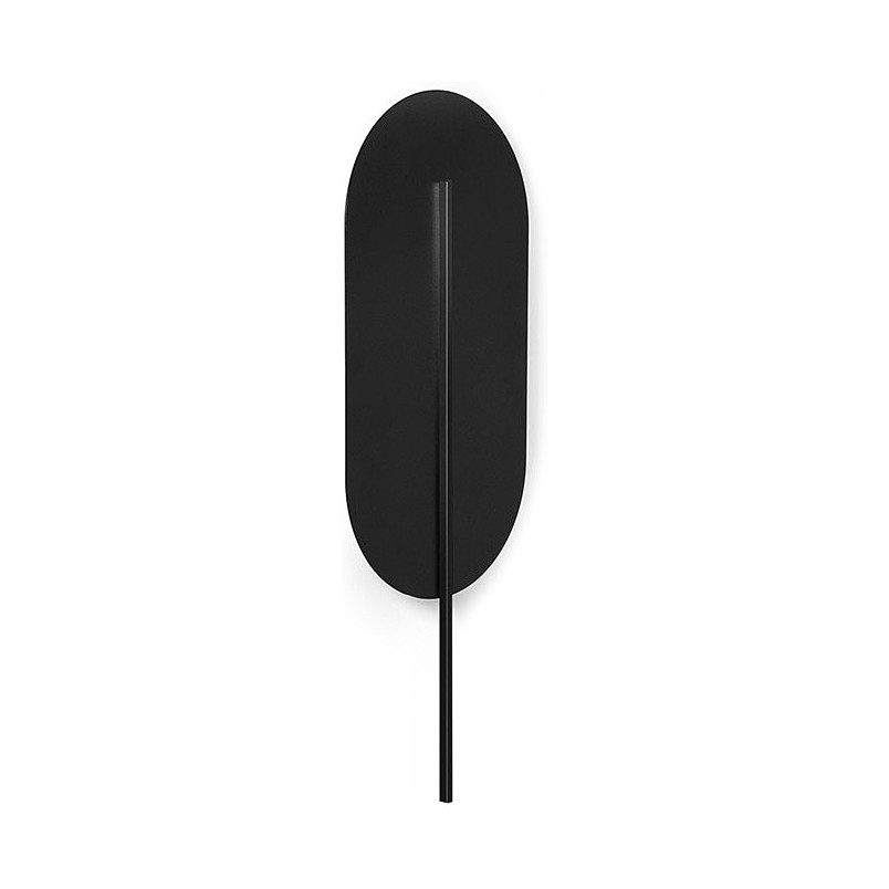 Kinkiet Rokke czarny Ummo | Designerski kinkiet ścienny