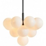 Lampa wisząca Merlot Markslojd - Szklane kule, biały/czarny