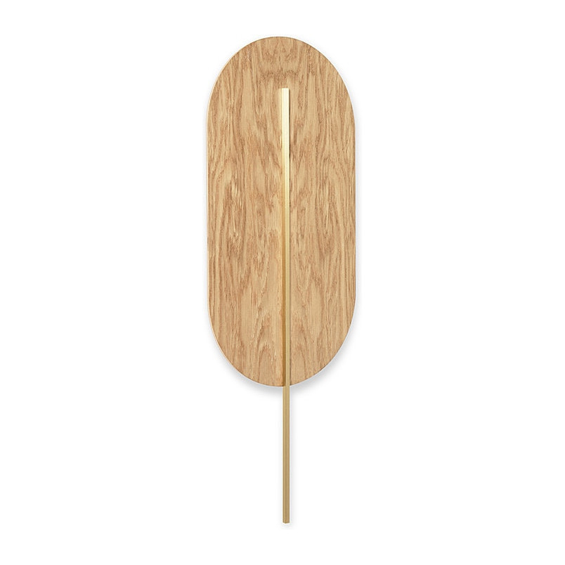 Kinkiet drewniany Ummo Rokke - Skandynawski Design | [Nazwa Sklepu]