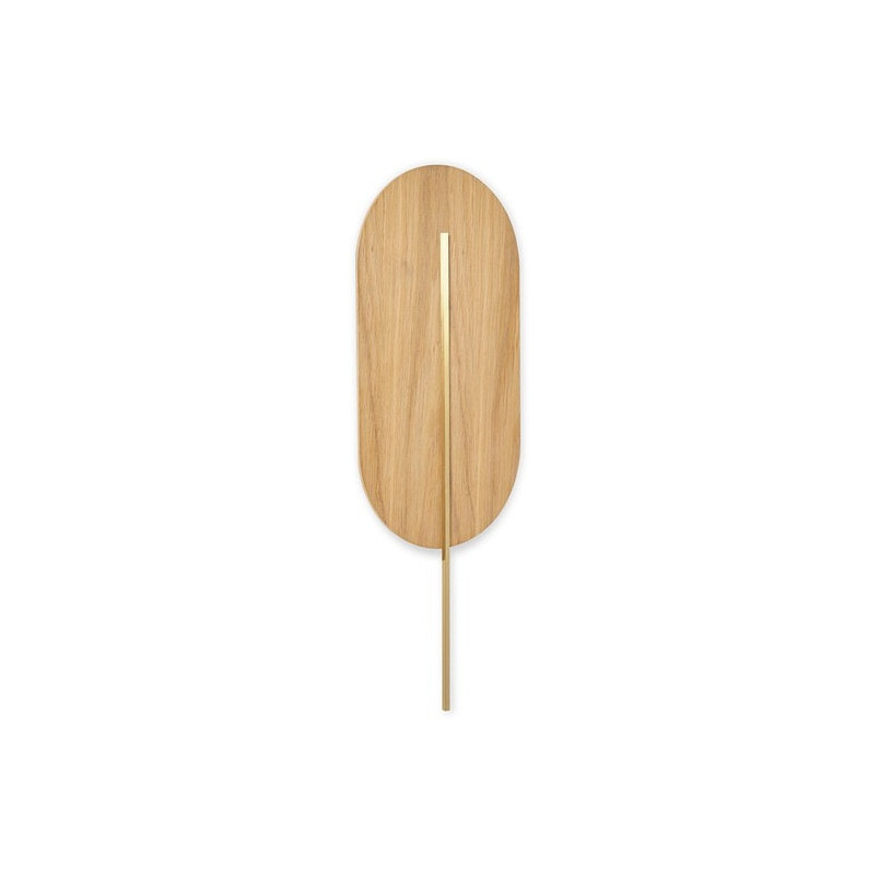 Kinkiet drewniany Ummo Rokke - Skandynawski Design | [Nazwa Sklepu]