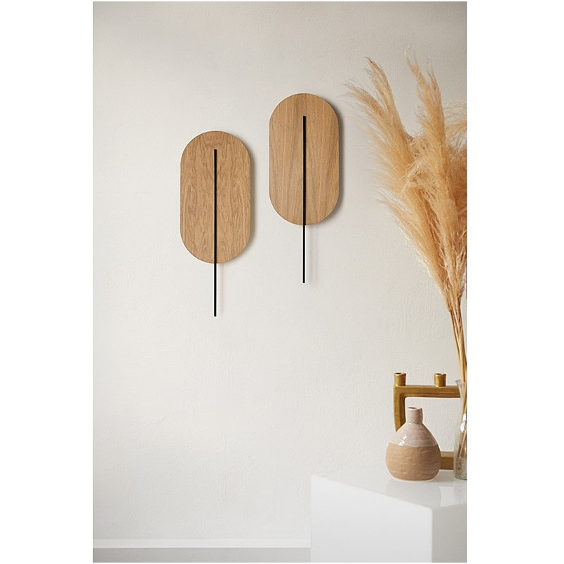 Kinkiet drewniany Ummo Rokke: Skandynawski design | Kup teraz
