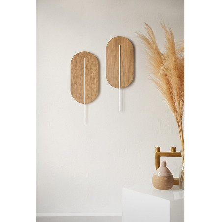 Kinkiet drewniany Ummo Rokke - Skandynawski design | Kup teraz!