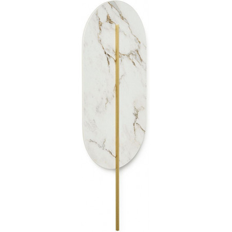 Kinkiet Ummo Rokke Stone biały - Elegancki design | Sklep z lampami