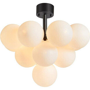 Lampa sufitowa szklane kule Merlot 56 Biały/Czarny marki Markslojd