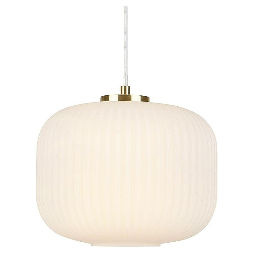Lampa wisząca biała Markslojd Sober 25cm - Sklep z lampami