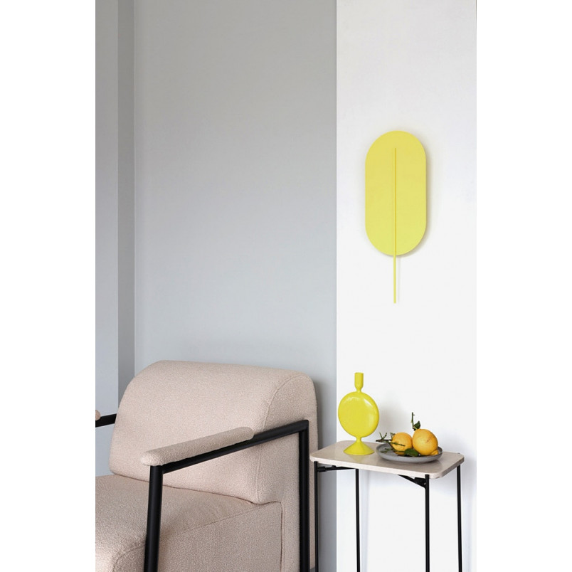 Kinkiet Rokke żółty Ummo - Designerski oświetlenie ścienne