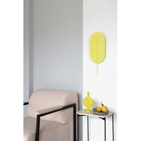 Kinkiet Rokke żółty Ummo - Designerski oświetlenie ścienne
