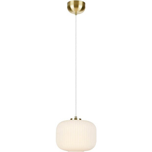Lampa wisząca biała Markslojd Sober 25cm - Sklep z lampami