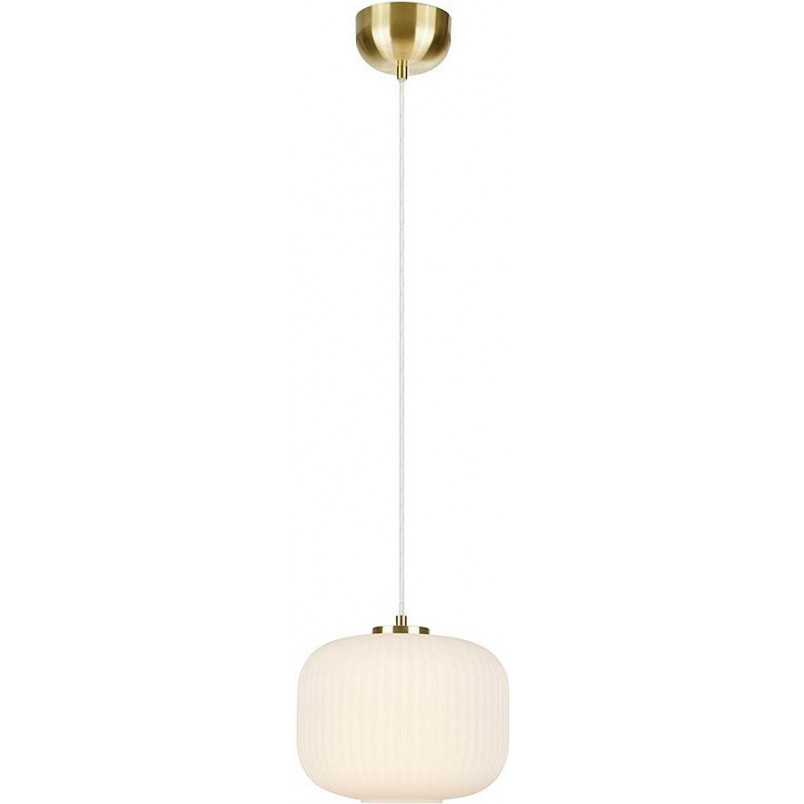 Lampa wisząca biała Markslojd Sober 25cm - Sklep z lampami