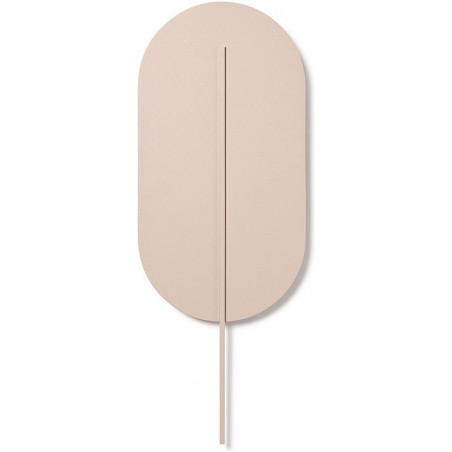 Kinkiet owalny beżowy Rokke Ummo | Elegancki design