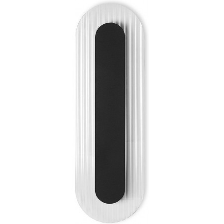 Kinkiet Riflo W B LED czarny Ummo | Retro i nowoczesny