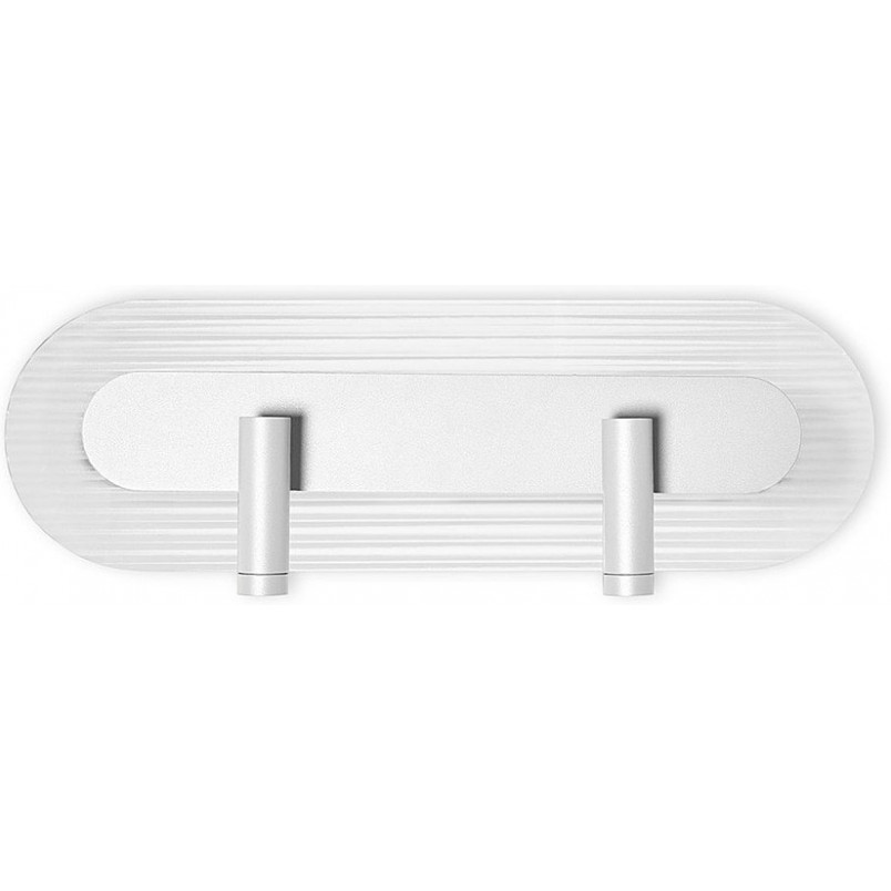 Kinkiet szklany Riflo W D LED biały Ummo | Retro i Modern