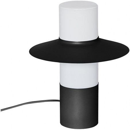Lampa stołowa retro Caponio czarna Ummo | Design i funkcjonalność