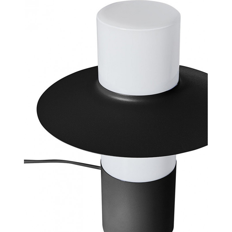 Lampa stołowa retro Caponio czarna Ummo | Design i funkcjonalność