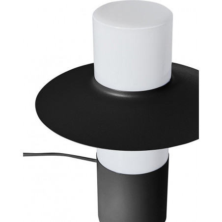 Lampa stołowa retro Caponio czarna Ummo | Design i funkcjonalność