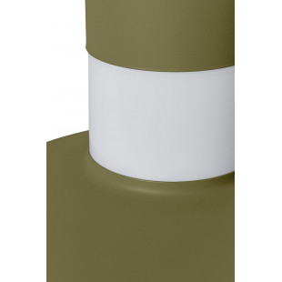 Lampa wisząca retro Caponio Ummo | Zielona, Szklana | Sklep z lampami