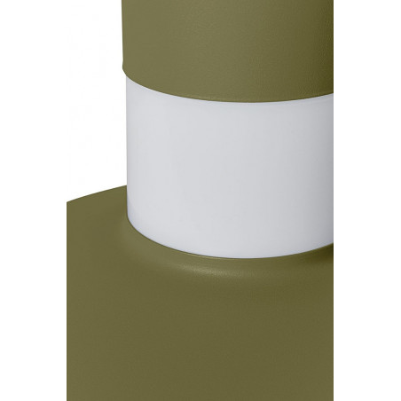 Lampa wisząca retro Caponio Ummo | Zielona, Szklana | Sklep z lampami