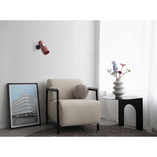 Kinkiet Retro Różowy Ummo | Stylowe Oświetlenie Ścienne