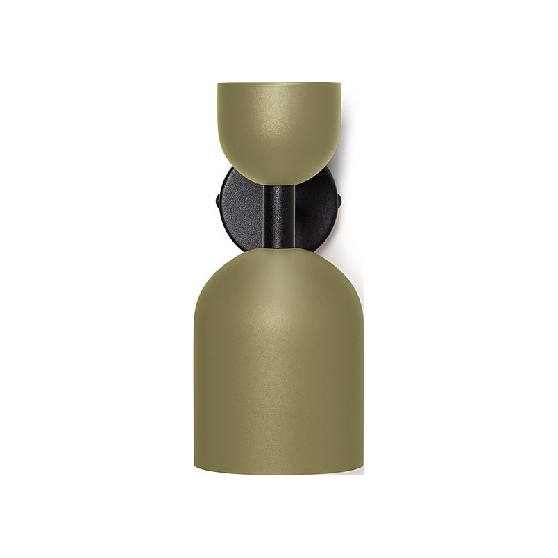 Kinkiet retro Ummo | Zielony, metalowy | Kup online