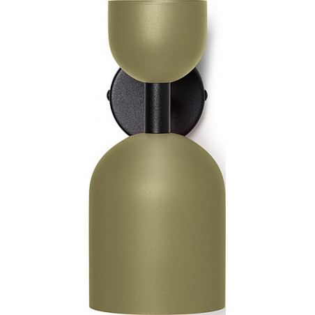 Kinkiet retro Ummo | Zielony, metalowy | Kup online